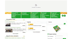 Desktop Screenshot of fnm.org.ma
